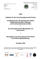 ISSF Ausrüstungskontrolle Pistole 2026